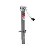 Trailer Jack - Bulldog - Manual - Sidewind - 13 in Travel - 3000 lb Capacity - Steel - Gray Paint - Each thumbnail 1