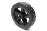 Trailer Jack Wheel - Twin - Plastic - Black - Reese F2 Trailer Jack - Each thumbnail 1