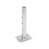 Trailer Drop Leg - Bulldog - Replacement Part - 8000 lb Capacity - Steel - Polished - Each thumbnail 1