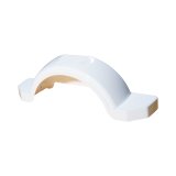 Trailer Fender - Plastic - White - 14 in Trailer Wheels - Each thumbnail 1