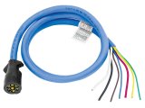 Trailer Light Wiring Harness - Heavy Duty - Trailer Side 7 Blade - 6 ft Harness - Universal - Each thumbnail 1