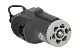 Trailer Plug Adapter - 7-Way Plug to 4-Way / 5-Way Flat Plug - Plastic - Black - Each thumbnail 1