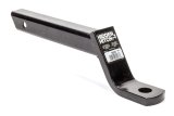 Ball Mount Hitch - 1 in Hitch - 16 in Long - 4 in Drop - 6000 lb Capacity - Steel - Black Powder Coat - Each thumbnail 1