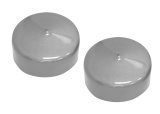 Wheel Hub Dust Cap - Press-On - Rubber - Gray - 1.980 in Reese Wheel Hubs - Pair thumbnail 1