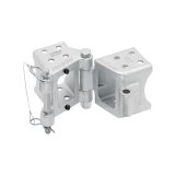 Trailer Tongue Hinge - Lanyard / Pin Included - Steel - Zinc Oxide - 3 x 5 in Trailer Tongue - Kit thumbnail 1