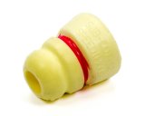 Bump Stop - COT Series - Tree - 2 in OD - 2.27 in Tall - Shock Mount - Soft - Red Stripe - Rubber - White - Each thumbnail 1