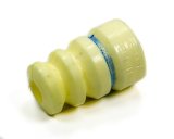 Bump Stop - COT Series - Tree - 2 in OD - 3 in Tall - Shock Mount - Hard - Blue Stripe - Rubber - White - Each thumbnail 1