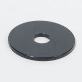 Flat Washer - Bump Stop Divider - 0.502 in ID - 2 in OD - 0.125 in Thick - Aluminum - Black Anodized - Each thumbnail 1