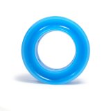 Spring Rubber - 90 Durometer - 2.5 in Spring - 1 in Height - Rubber - Blue - Each thumbnail 1