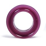 Spring Rubber - 60 Durometer - 2.5 in Barrel Spring - 0.75 in Height - Rubber - Purple - Each thumbnail 1