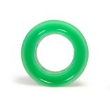Spring Rubber - 70 Durometer - 2.5 in Barrel Spring - 0.75 in Height - Rubber - Green - Each thumbnail 1