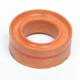 Spring Rubber - Soft - 5 in Springs - 1.25 in Height - Polyurethane - Red Stripe - Each thumbnail 1