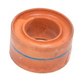 Spring Rubber - Hard - 5 in Springs - 1.75 in Height - Polyurethane - Blue Stripe - Each thumbnail 1