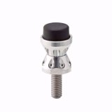 Hood Adjuster - 1-1/4 in Long - Aluminum / Stainless - Natural - Universal - Pair thumbnail 1