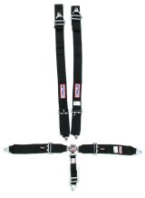 Harness - 5 Point - Camlock - SFI 16.1 - Pull Down Adjust - Bolt-In / Wrap Around - Individual Harness - Black - Kit thumbnail 1