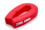 Neck Support - SFI 3.3 - Padded - Fire Retardant Cotton - Red - Each thumbnail 1