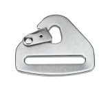 Harness End - Clip-In - 2 in Slit - Steel - Zinc Plated - Each thumbnail 1