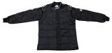 Driving Jacket - Elite - SFI 3.2A/20 - Double Layer - Nomex / Kevlar - Black - X-Large - Each thumbnail 1