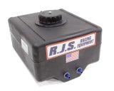 Fuel Cell - Classic Drag Race - 12 gal - 18.125 in Wide x 16 in Deep x 7.5 in Tall - Two 8 AN Male Outlets - 6 AN Male Vent - Foam - Plastic - Black - Each thumbnail 1