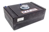 Fuel Cell - Classic Oval / Road Race - 15 gal - 25.5 in Wide x 17.5 in Deep x 9.5 in Tall - 8 AN Male Outlet - 6 AN Male Vent - Foam - Plastic - Black - Each thumbnail 1