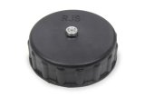 Filler Cap - Screw-On - Vented - 4-7/8 in ID - Raised Cell Mount - Gasket Included - Plastic - Black - Each thumbnail 1
