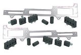 Spark Plug Wire Loom - Valve Cover Mount - 7-9 mm - Horizontal - Polished Bracket Included - Plastic - Black - Clamp Style - Small Block Chevy - Kit thumbnail 1