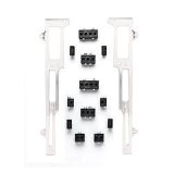 Spark Plug Wire Loom - Valve Cover Mount - 7-9 mm - Horizontal - Satin Bracket Included - Plastic - Black - Clamp Style - Big Block Chevy - Kit thumbnail 1