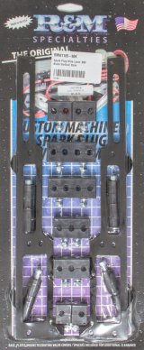 Spark Plug Wire Loom - Valve Cover Mount - 7-9 mm - Vertical - Black Bracket Included - Plastic - Black - Clamp Style - Small Block Ford - Kit thumbnail 1