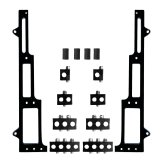 Spark Plug Wire Loom - Valve Cover Mount - 10.4 mm - Vertical - Black Bracket Included - Plastic - Black - Clamp Style - Big Block Chevy - Kit thumbnail 1