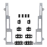 Spark Plug Wire Loom - Valve Cover Mount - 10.4 mm - Vertical - Satin Bracket Included - Plastic - Black - Clamp Style - Big Block Chevy - Kit thumbnail 1