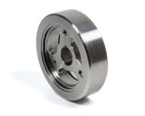 Harmonic Balancer - Red Series - 6.000 in OD - SFI 18.1 - Steel - Clear Powder Coat - Internal Balance - Small Block Chevy - Each thumbnail 1