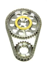 Timing Chain Set - Red Series - Double Roller - Keyway Adjustable - Billet Steel - Small Block Chevy - Kit thumbnail 1