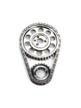 Timing Chain Set - Red Series - Double Roller - Keyway Adjustable - Needle Bearing - Billet Steel - Small Block Chevy - Kit thumbnail 1