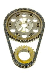 Timing Chain Set - Gold Series - Double Roller - Keyway Adjustable - Needle Bearing - Billet Steel - Big Block Chevy - Kit thumbnail 1
