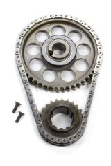 Timing Chain Set - Red Series - Double Roller - Keyway Adjustable - Needle Bearing - Billet Steel - Ford Cleveland / Modified - Kit thumbnail 1
