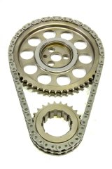 Timing Chain Set - Gold Series - Double Roller - Keyway Adjustable - 3-Bolt - Billet Steel - Mopar B / RB-Series - Kit thumbnail 1
