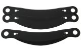 Helmet Shield Tear Off - Xstack - 4 mm Thick - 11.5 in Center to Center - Plastic - Smoked - Bell SE03 / SE05 Helmets - Set of 3 thumbnail 1