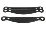 Helmet Shield Tear Off - Xstack - 4 mm Thick - 13 in Center to Center - Plastic - Smoked - Impact / Simpson / Sparco Helmets - Set of 3 thumbnail 1