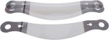 Helmet Shield Tear Off - Xstack 10 - 2 mm Thick - 13 in Center to Center - Plastic - Clear - Arai GP7 - Set of 30 thumbnail 1