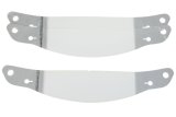 Helmet Shield Tear Off - Perimeter Seal - 2 mm Thick - 12.75 in Center to Center - Plastic - Clear - Arai GP6 / SK-6 Helmets - Set of 30 thumbnail 1