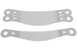 Helmet Shield Tear Off - Xstack 10 - 2 mm Thick - 12.875 in Center to Center - Plastic - Clear - Bell Helmets - Set of 30 thumbnail 1