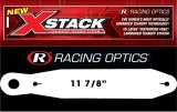 Helmet Shield Tear Off - Xstack 10 - 2 mm Thick - 11.875 in Center to Center - Plastic - Clear - Sparco / Scorpion - Set of 30 thumbnail 1