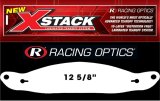 Helmet Shield Tear Off - Xstack 10 - 2 mm Thick - 12.625 in Center to Center - Plastic - Clear - Suomy / AGV - Set of 30 thumbnail 1