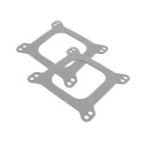 Carburetor Base Plate Gasket - 4-Barrel - Open - 0.063 in Thick - Composite - Square Bore - Pair thumbnail 1