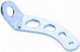 Throttle Return Spring Bracket - Steel - Chrome - Universal - Each thumbnail 1