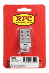 Throttle Cable Bracket - Steel - Chrome - Morse Cable - Each thumbnail 1
