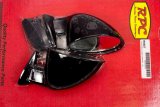 Mirror - California Classic - Side View - Oblique - 5 in Wide x 3 in Tall - Plastic - Black - Pair thumbnail 1