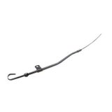 Engine Oil Dipstick - Solid Tube - Block Mount - 20 in Long - Steel - Chrome - 351W - Small Block Ford - Each thumbnail 1