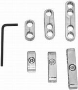 Spark Plug Wire Loom - Pro Style - 8-9 mm - Allen Wrench Included - Plastic - Chrome - Clamp Style - Kit thumbnail 1