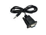 Data Transfer Cable - 6 ft Long - 9-pin Serial Connector to 3.5 mm Plug - Racepak Digital Dash - Each thumbnail 1